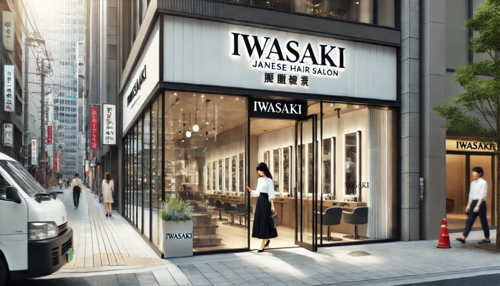 IWASAKI美容室の店舗と利用方法